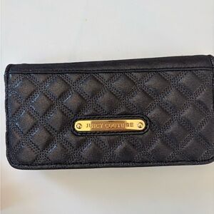 Juicy Couture Black Quilted wallet